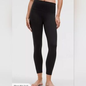 lululemon Black Align™ High-Rise Pant 25" Size 0